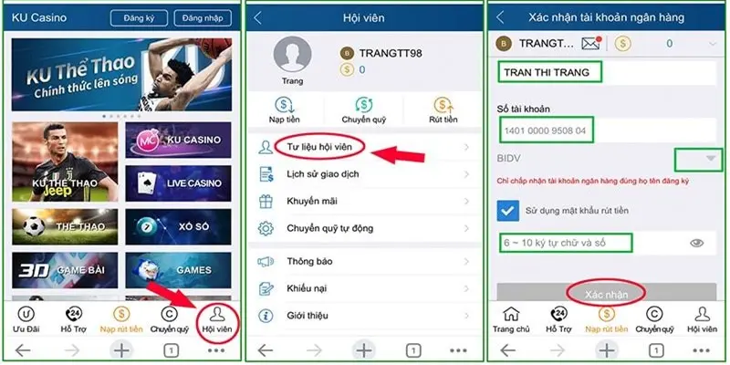 Đăng nhập vào Kubet chỉ với 2 thao tác đơn giản