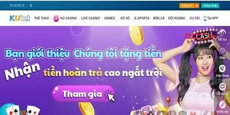 Hoàn trả nhanh chóng từ Kubet